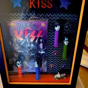 KISS collectables with PEZ